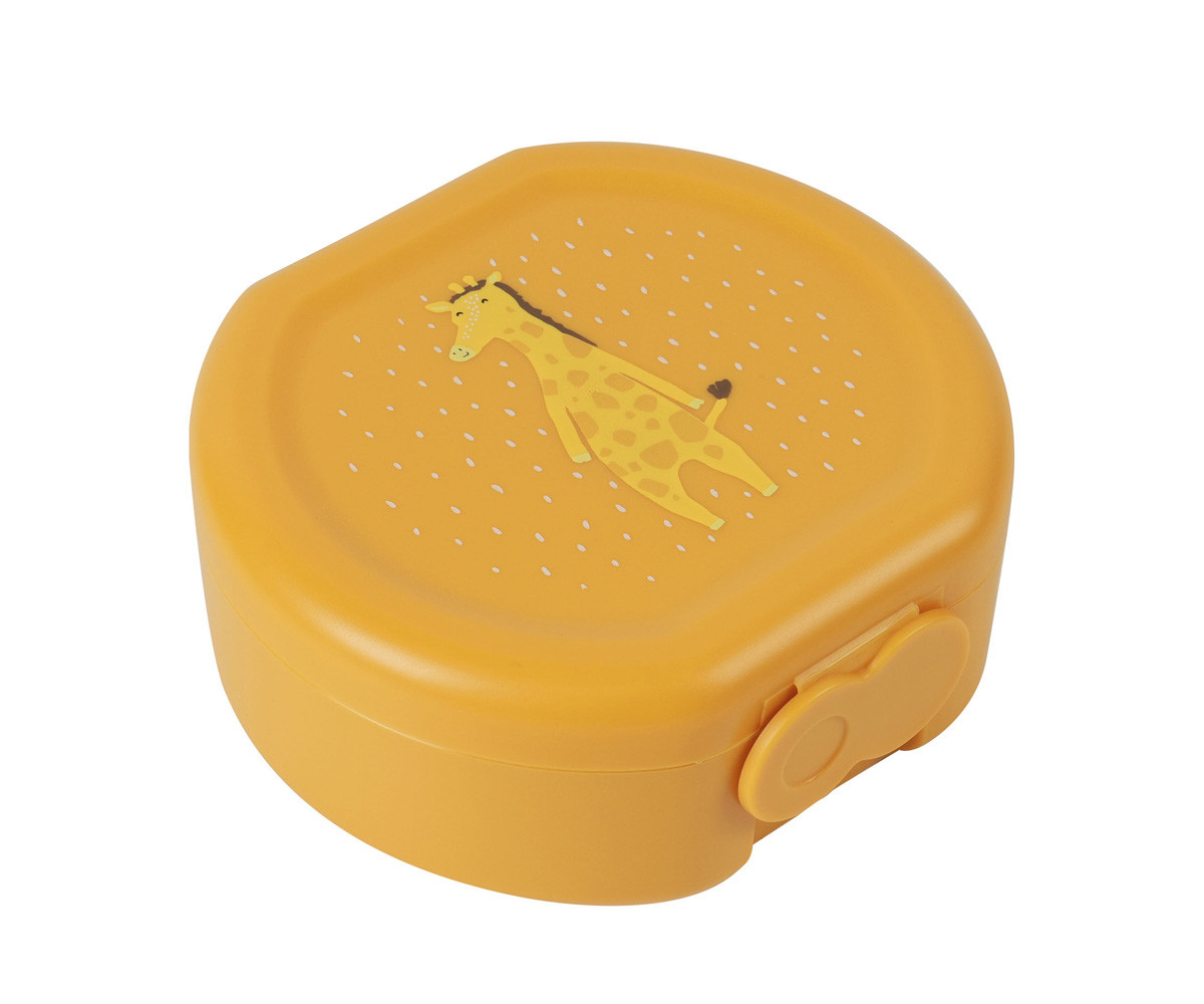 2 Cajas para Snacks con Clip Mr. Giraffe