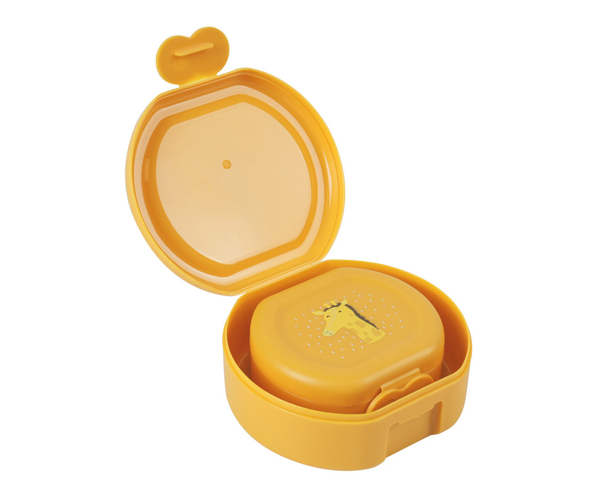 2 Cajas para Snacks con Clip Mr. Giraffe
