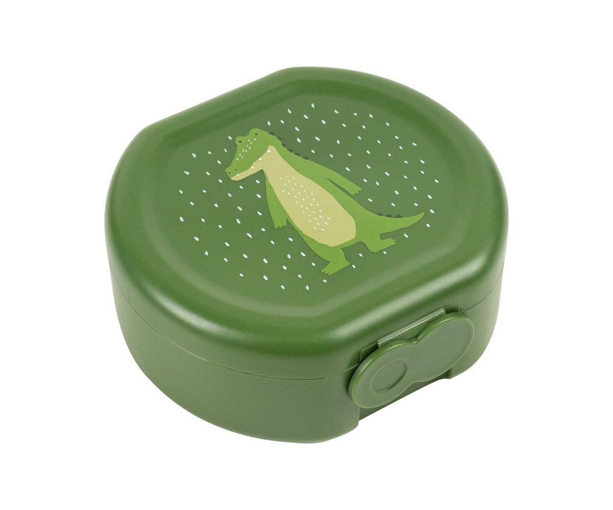 2 Cajas para Snacks con Clip Mr. Alligator