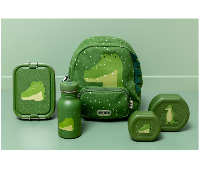 2 Cajas para Snacks con Clip Mr. Alligator