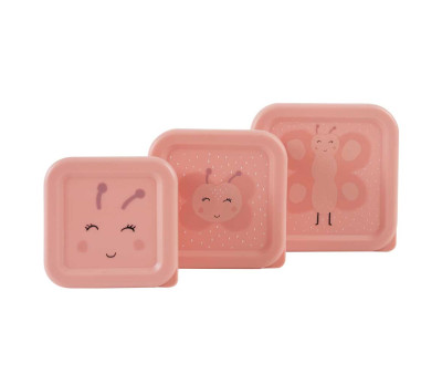 3 Cajas Almuerzo Mrs. Butterfly