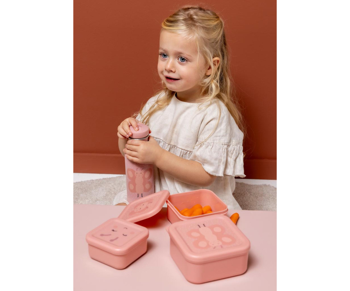 3 Cajas Almuerzo Mrs. Butterfly