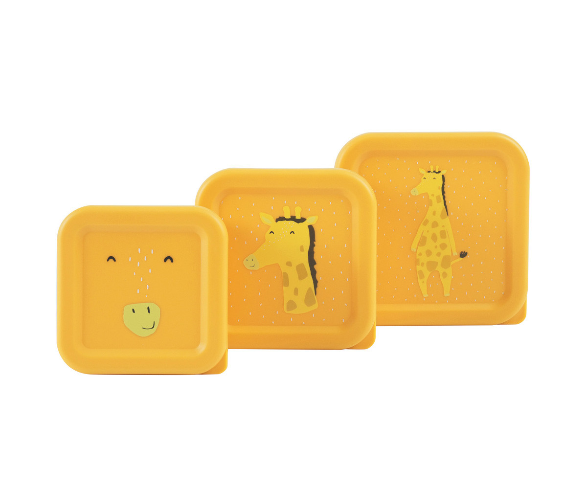 3 Cajas Almuerzo Mr. Giraffe