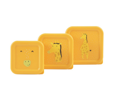 3 Cajas Almuerzo Mr. Giraffe