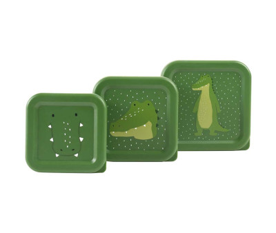 3 Cajas Almuerzo Mr. Cocodrilo