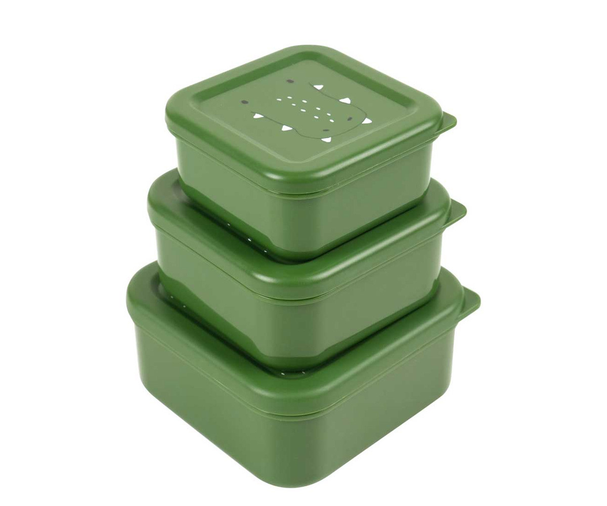 3 Cajas Almuerzo Mr. Cocodrilo