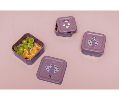 3 Cajas Almuerzo Mrs. Peacock
