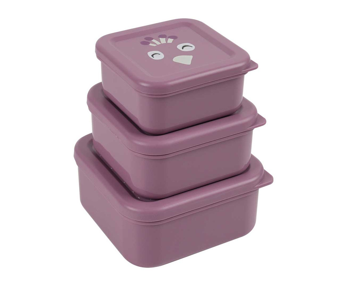 3 Cajas Almuerzo Mrs. Peacock