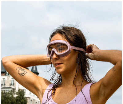 Maschera Nuoto Violet 3-8anni
