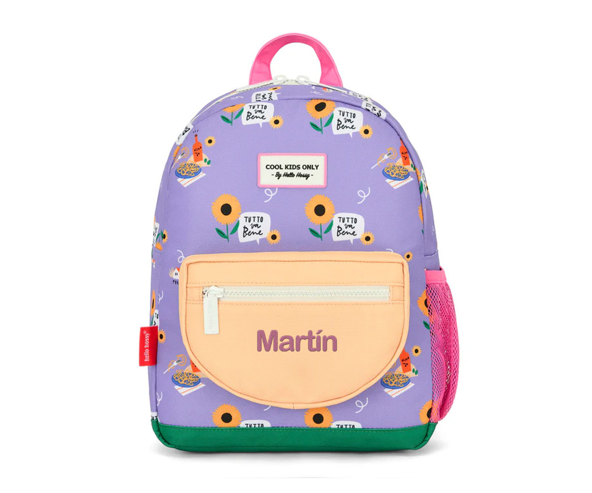 Mochila Escolar Sunflower Personalizable
