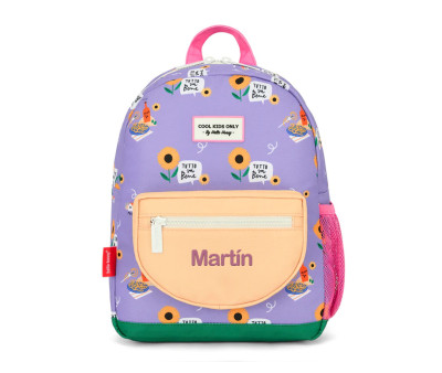 Mochila Preescolar Sunflower Personalizable