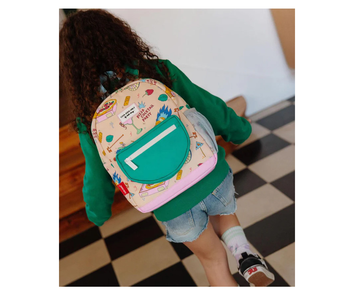 Mochila Preescolar Cocktail Party Personalizable