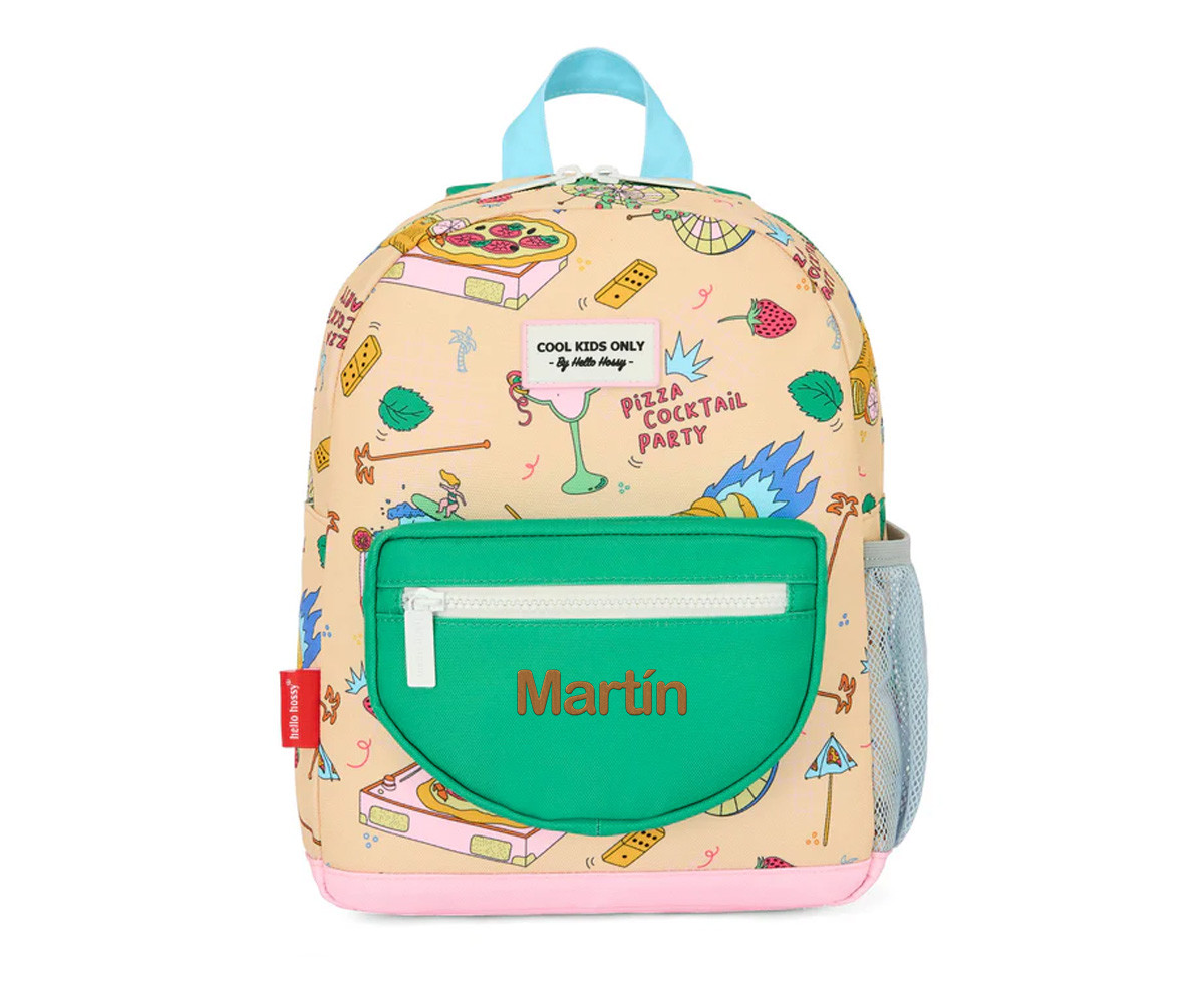 Mochila Preescolar Cocktail Party Personalizable