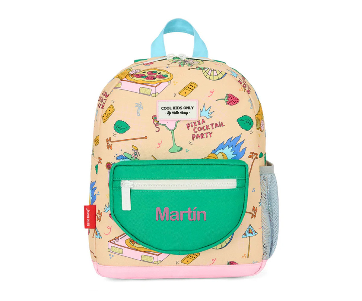 Mochila Preescolar Cocktail Party Personalizable