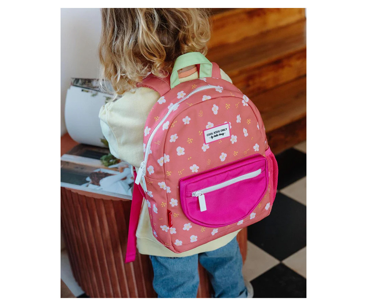 Mochila Escolar Peachy Bloom Personalizable