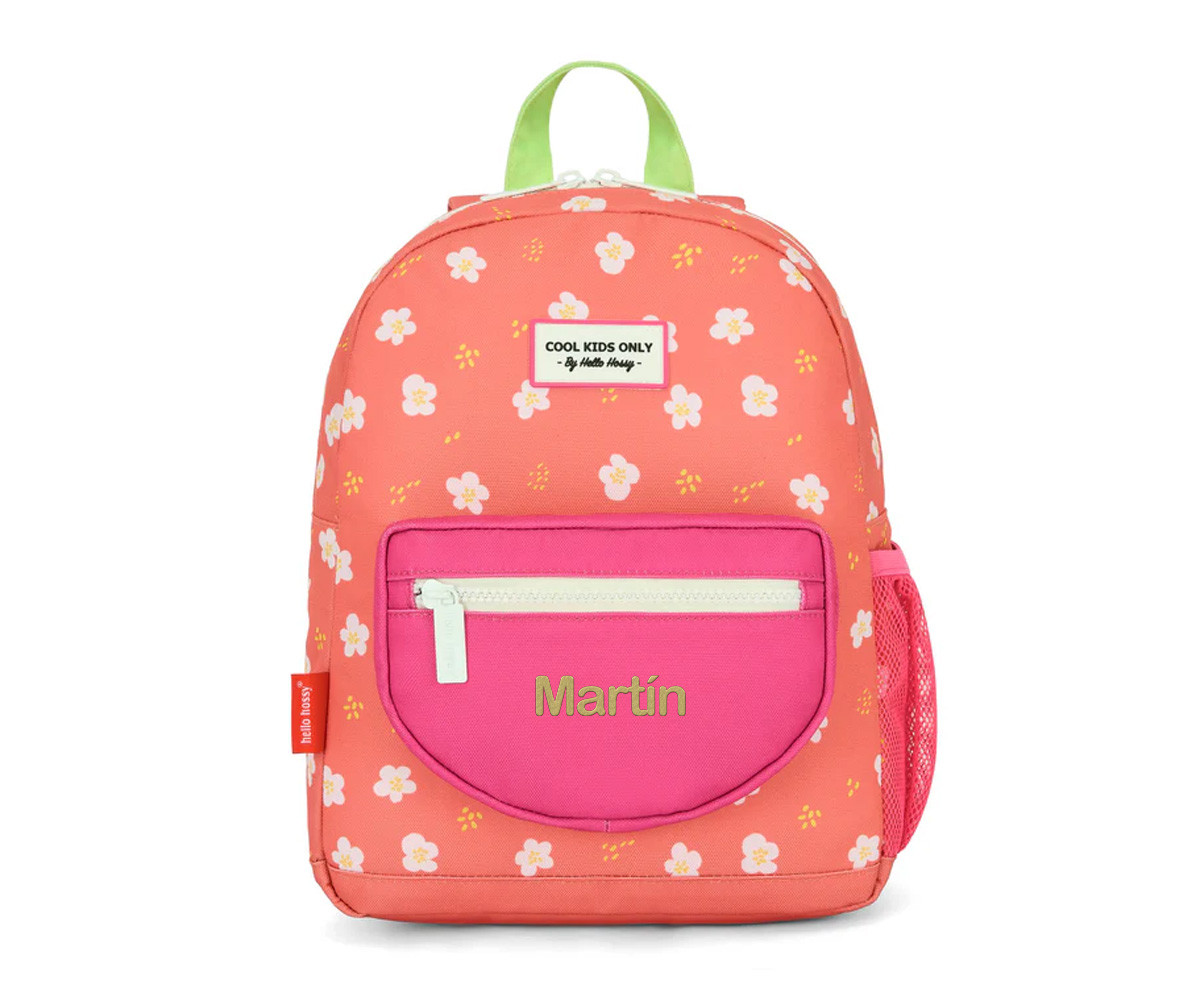Mochila Preescolar Peachy Bloom Personalizable