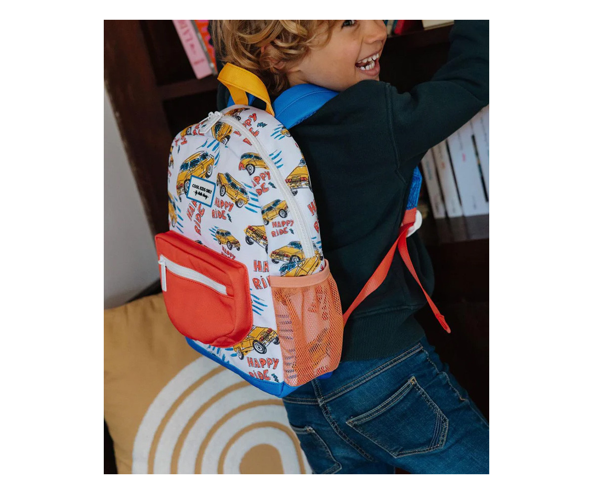Mochila Preescolar Happy Ride Personalizable