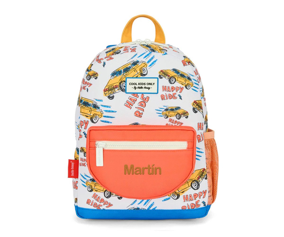 Mochila Preescolar Happy Ride Personalizable