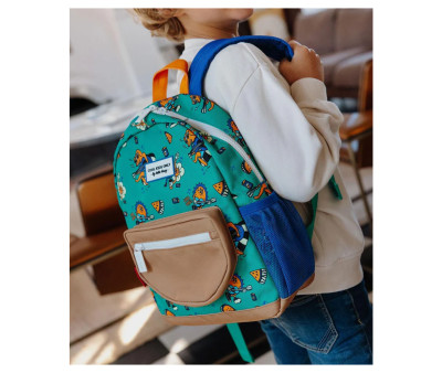 Mochila Escolar Chill Vibes Personalizable
