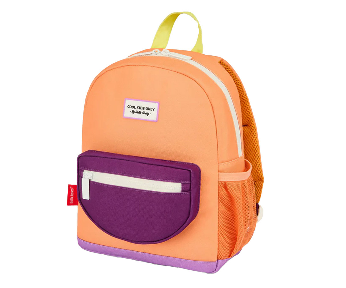 Mochila Escolar Mini Peach Pop Personalizable