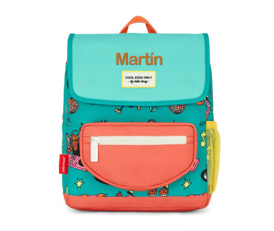 Mochila Escolar Solapa Disco Roa Personalizable