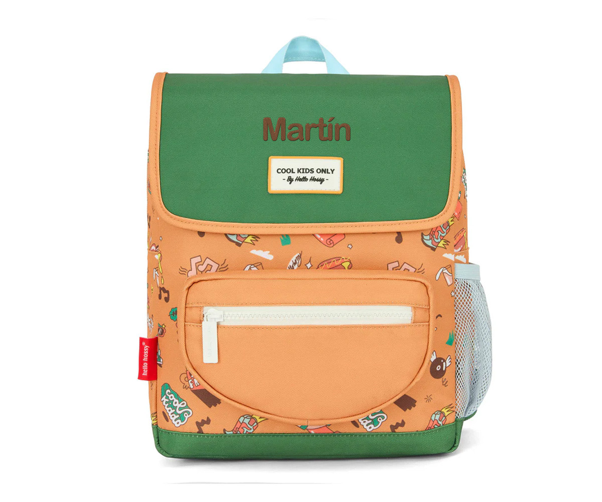 Mochila Escolar Solapa Music Festival Personalizable