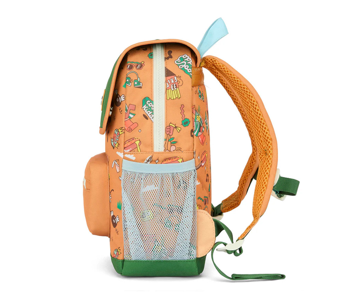 Mochila Escolar Solapa Music Festival Personalizable