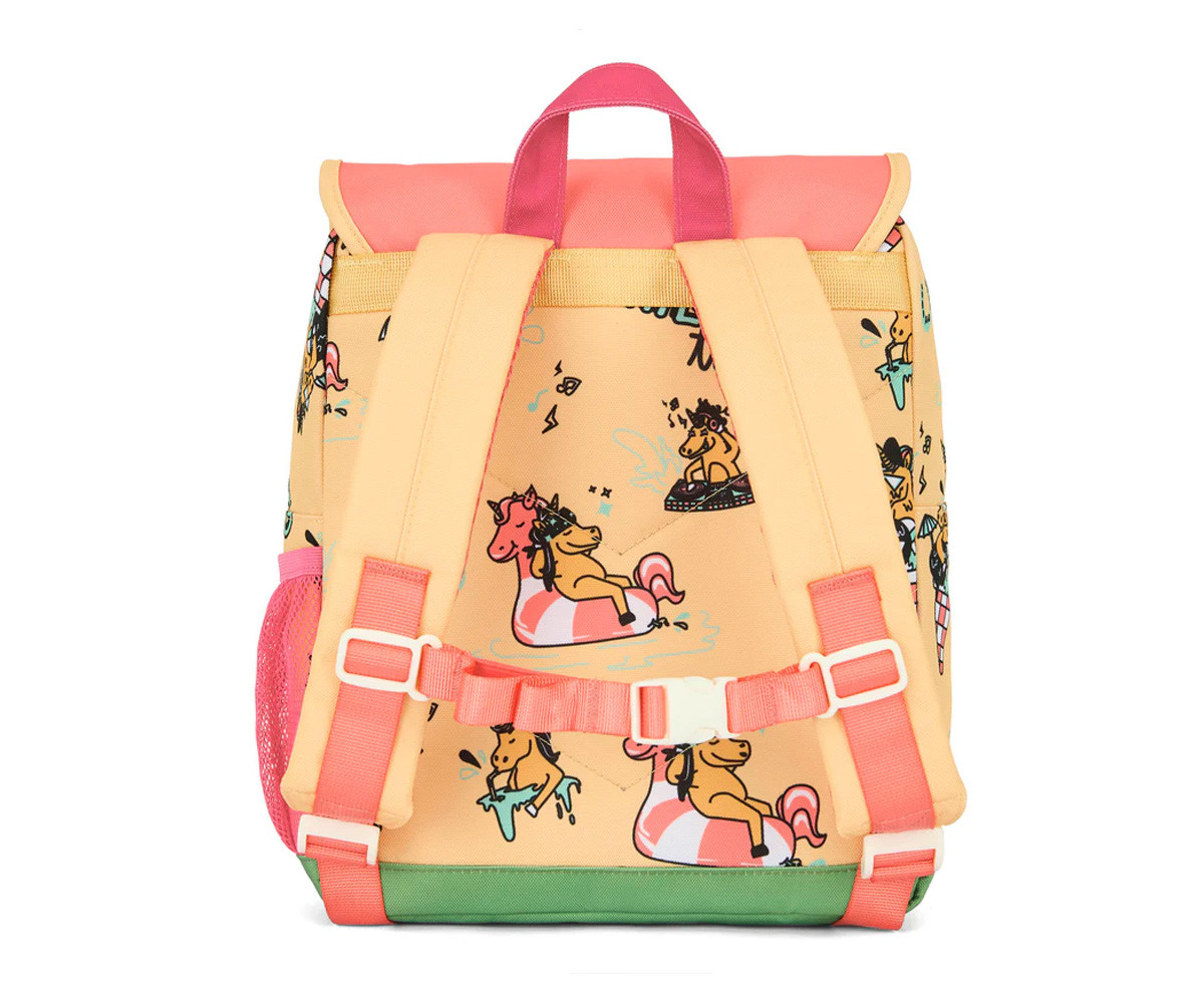 Mochila Escolar Solapa Unicornio Personalizable