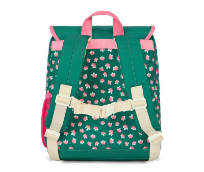 Mochila Escolar Solapa Garden Joy Personalizable