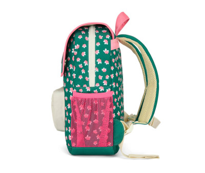 Mochila Escolar Solapa Garden Joy Personalizable