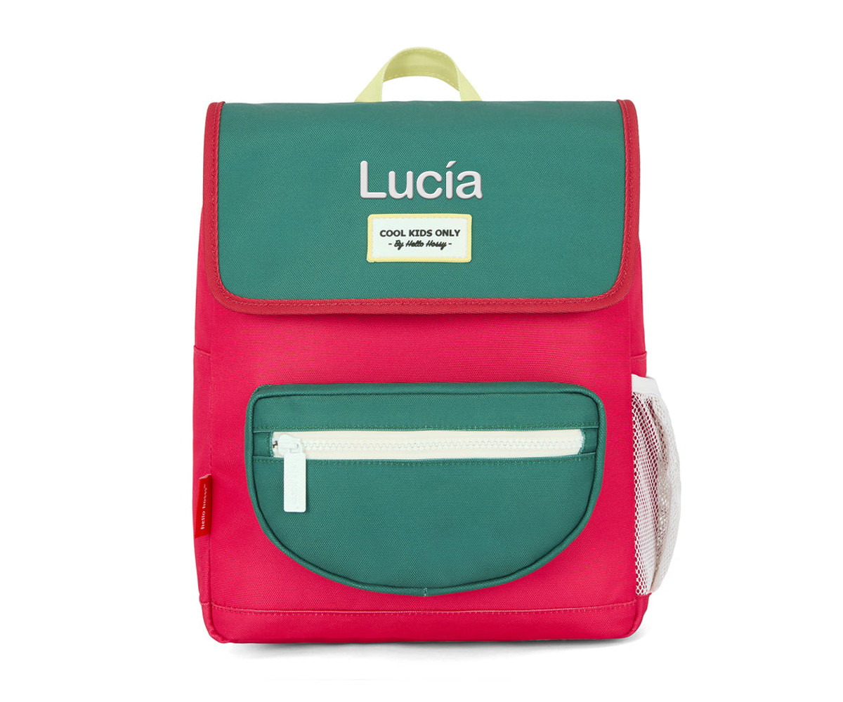 Mochila Escolar Solapa Mini Pastèque Personalizable