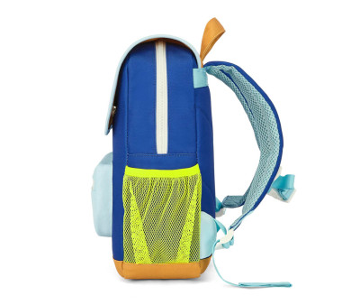 Mochila Escolar Solapa Mini Blue Canyon Personalizable