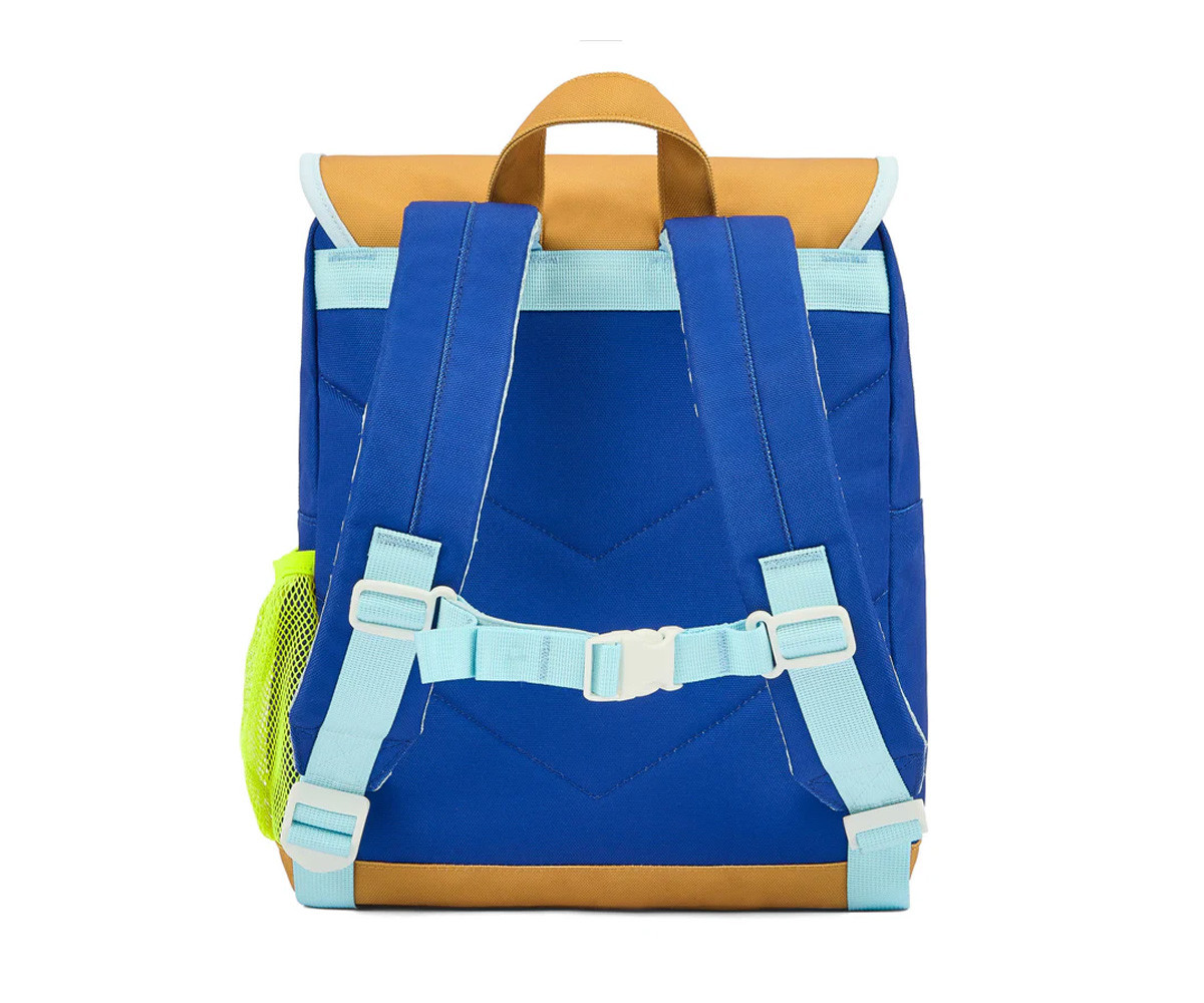 Mochila Escolar Solapa Mini Blue Canyon Personalizable
