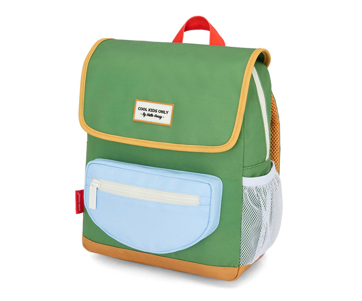 Mochila Escolar Solapa Mini Green Lake Personalizable