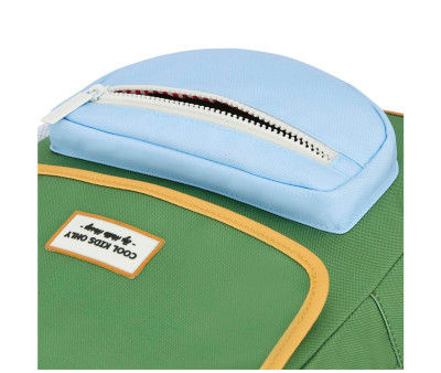 Mochila Escolar Solapa Mini Green Lake Personalizable