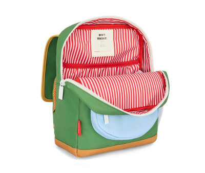 Mochila Escolar Solapa Mini Green Lake Personalizable