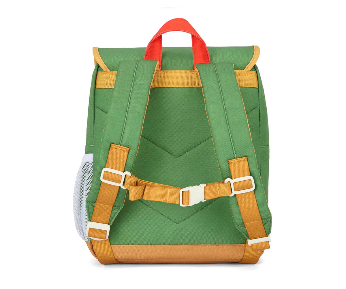 Mochila Escolar Solapa Mini Green Lake Personalizable