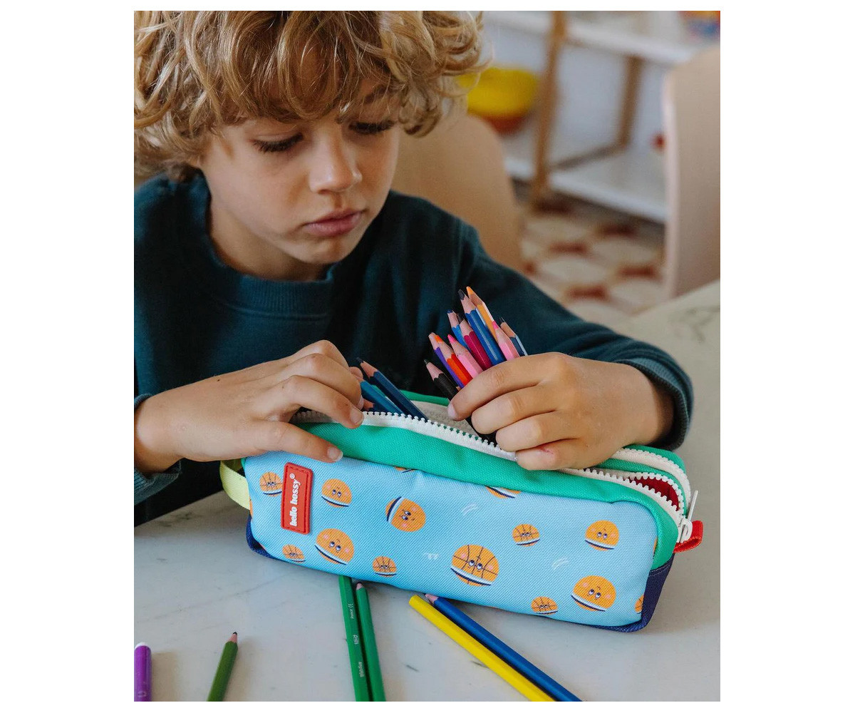 Estuche Doble Compartimento Bball Crew Personalizable
