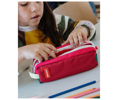 Estuche Doble Compartimento Pastèque Personalizable