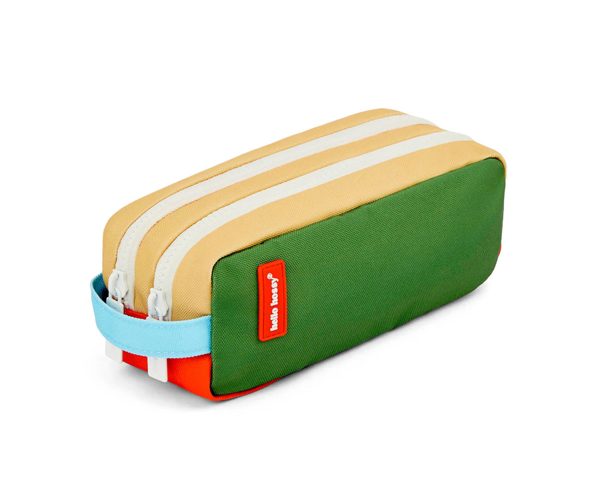 Estuche Doble Compartimento Mini Green Lake Personalizable