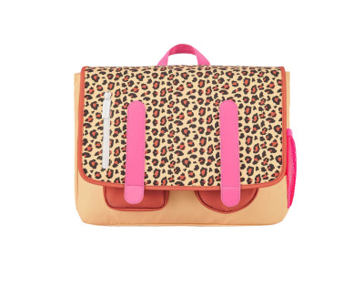 Cartella Scuola Flap Leopard