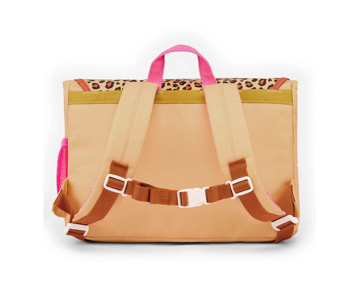 Cartella Scuola Flap Leopard