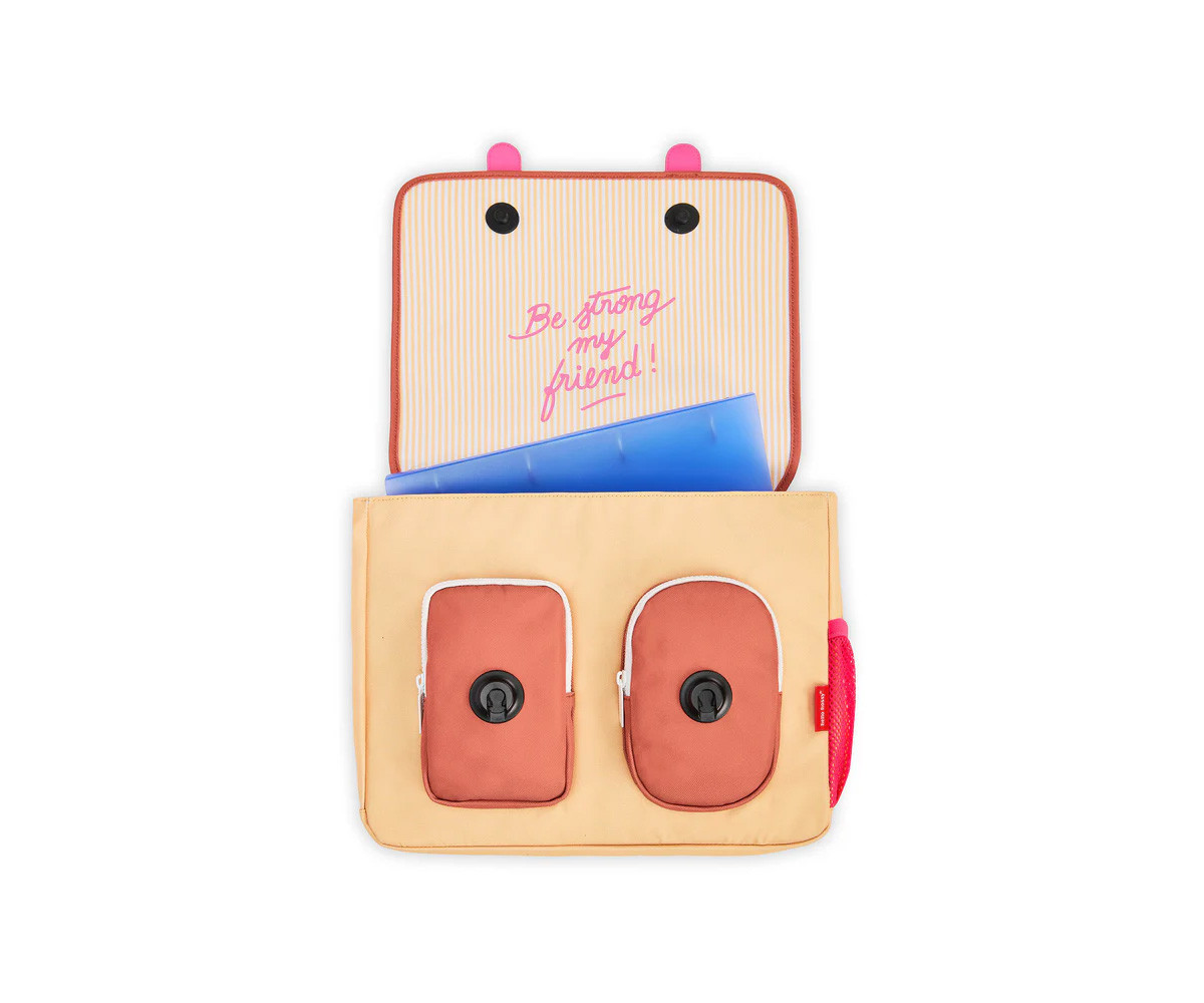 Cartella Scuola Flap Leopard