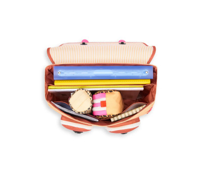 Cartella Scuola Flap Leopard