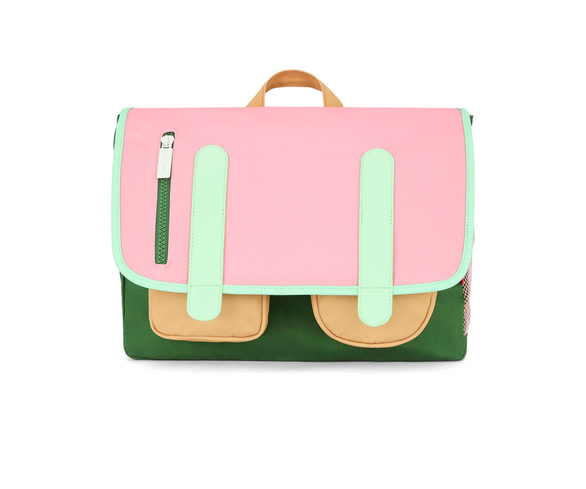 Mochila Escolar Solapa Bubblegum