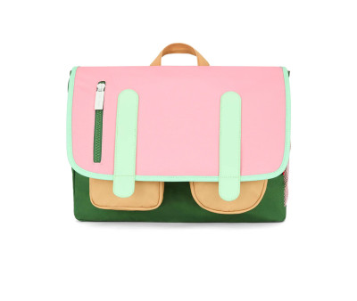 Mochila Escolar Solapa Bubblegum