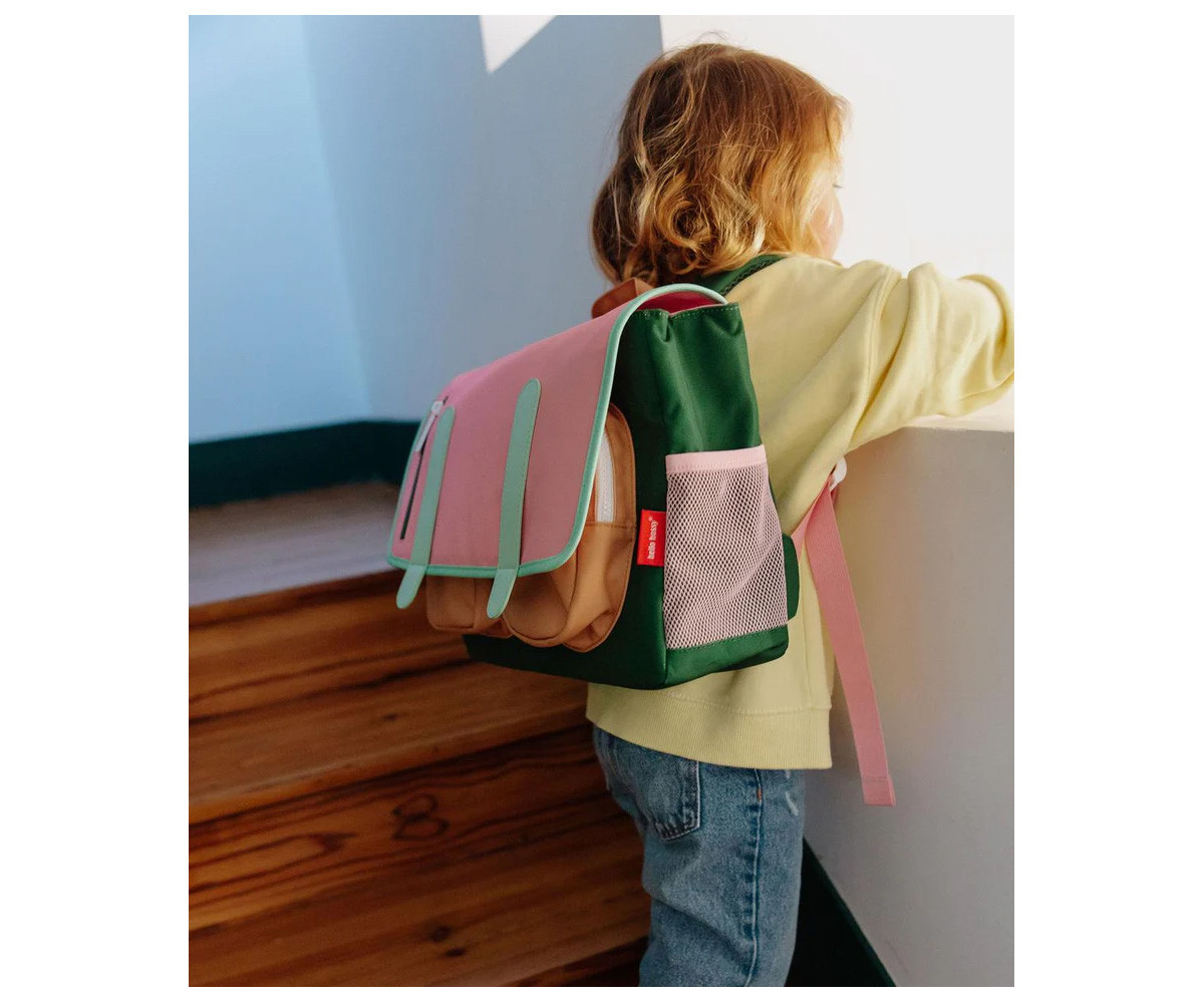 Mochila Escolar Solapa Bubblegum
