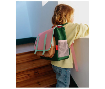 Mochila Escolar Solapa Bubblegum