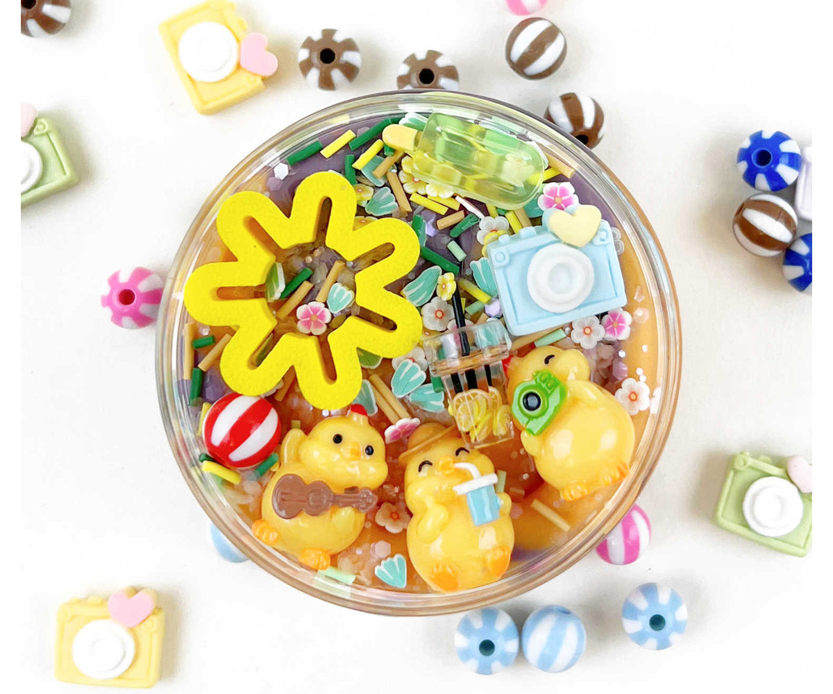 Masa Sensorial Duckies on Holiday Surprise Pot