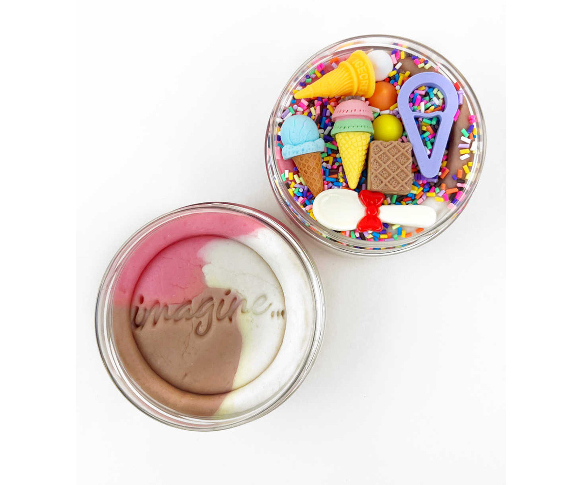 Masa Sensorial Ice Cream Surprise Pot
